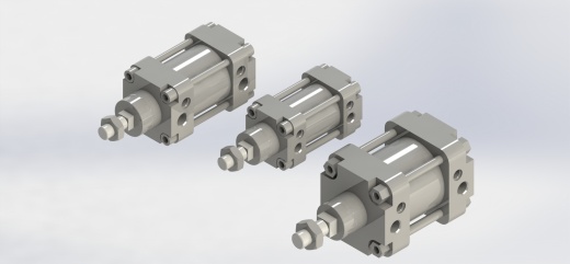 FESTO 2.2 1-2 和 3 英寸 DNGL 气动缸缩略图